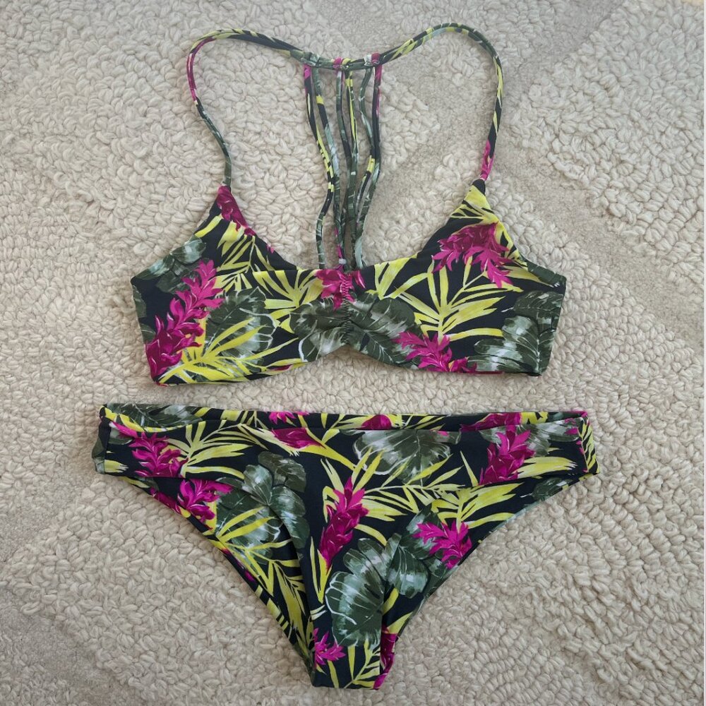 Tori Praver Swimwear Bikini with Cool Strappy Back